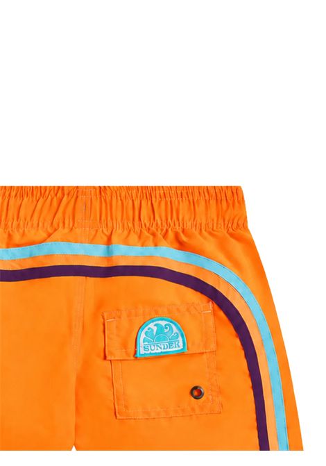 Orange children's swimsuit SUNDEK | 456987ARANCIO