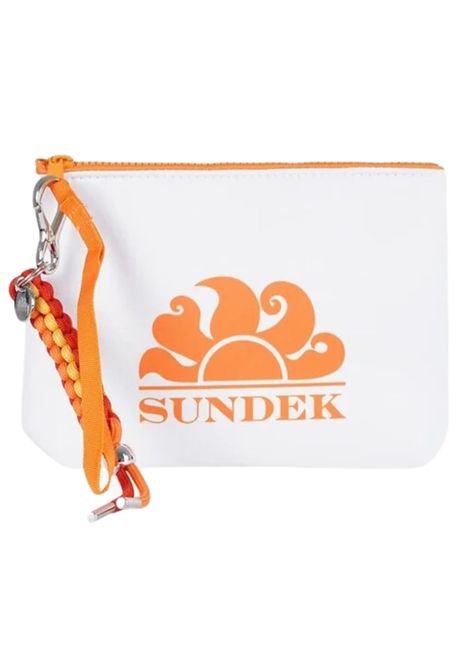Pochette unisex bianca SUNDEK | AM618ABNP/MABIANCO