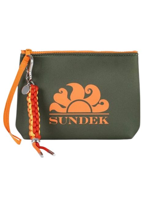 Pochette unisex verde SUNDEK | AM618ABNP/MAVERDE