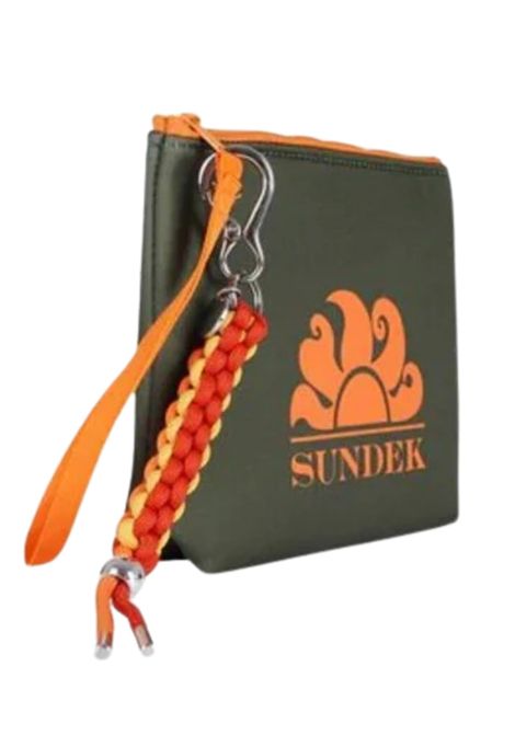 Pochette unisex verde SUNDEK | AM618ABNP/MAVERDE
