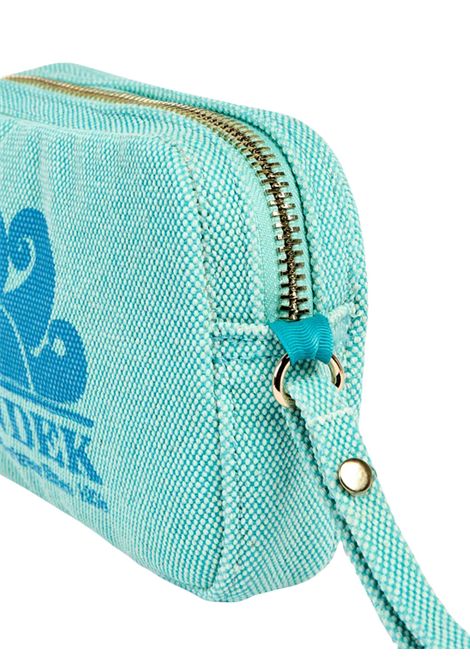 Pochette unisex verde in cotone SUNDEK | AW910ABCA/MAVERDE ACQUA