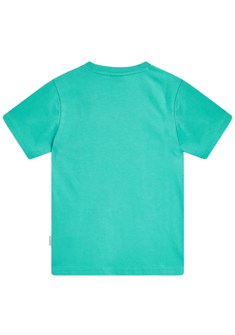 T-shirt unisex verde acqua in cotone SUNDEK | B021TEJ7800/MAVERDE
