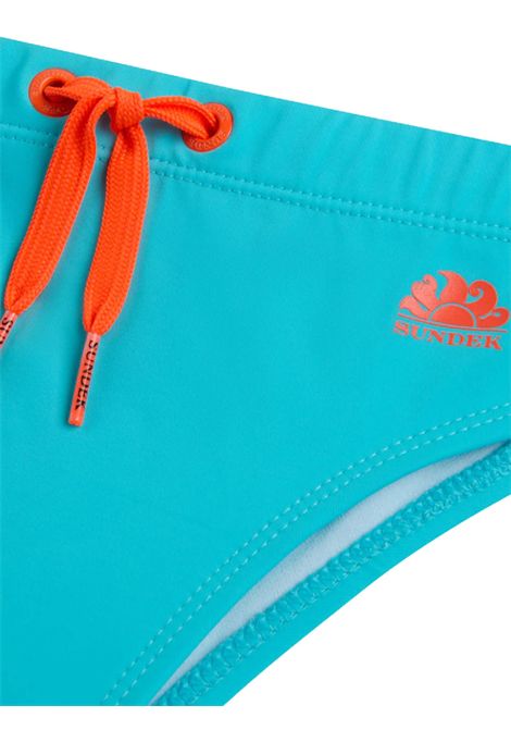 Blue children's swimsuit SUNDEK | B279SSL3000/MAAZZURRO