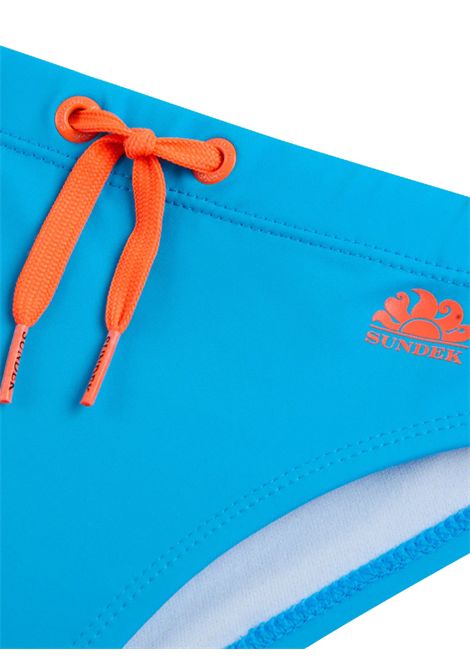 Turquoise children's swimsuit SUNDEK | B279SSL3000/MATURCHESE