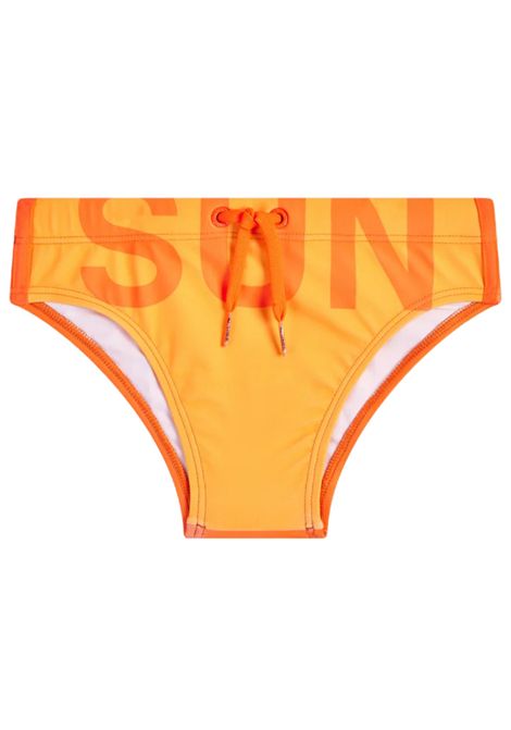 Orange children's swimsuit SUNDEK | B296SSL/MAARANCIO FLUO