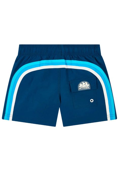 Costume da bagno bambino blu SUNDEK | B504BDN4100/MABLU