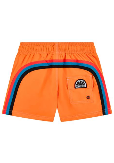 Costume da bagno bambino arancio fluo SUNDEK | B504BDRT3Y2/MAARANCIO