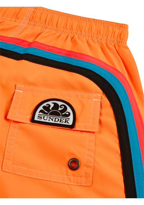 Costume da bagno bambino arancio fluo SUNDEK | B504BDRT3Y2/MAARANCIO