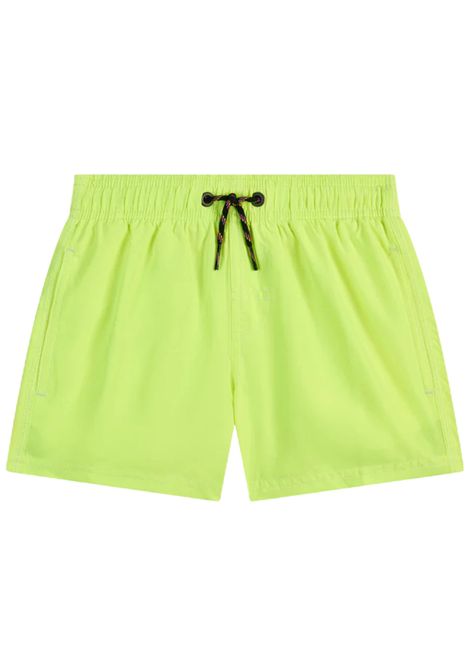 Costume da bagno bambino giallo fluo SUNDEK | B504BDRT3Y2/MAGIALLO FLUO