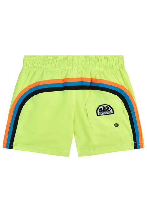 Costume da bagno bambino giallo fluo SUNDEK | B504BDRT3Y2/MAGIALLO FLUO