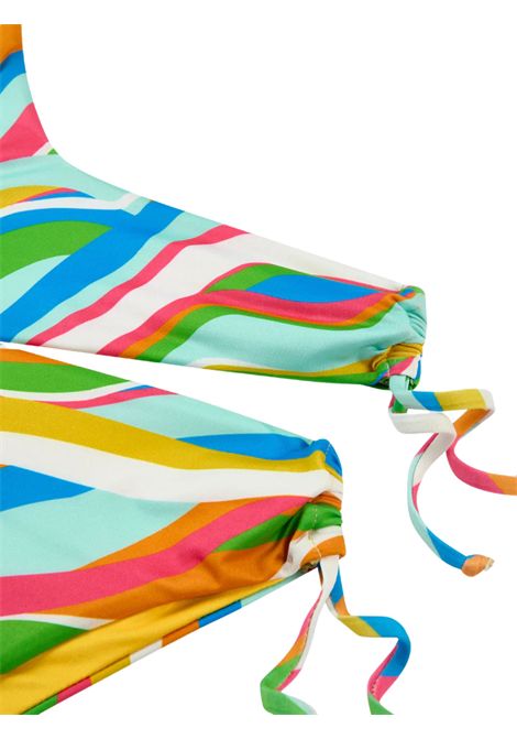 Multicolored girls' swimsuit SUNDEK | G437KNL360I/MAMULTICOLOR