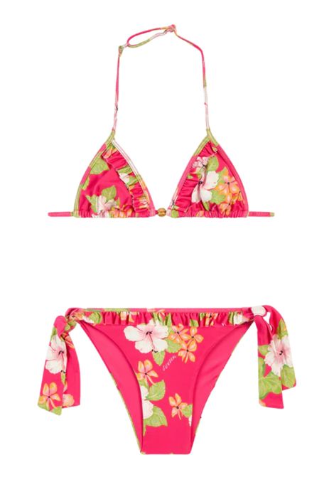 Costume da bagno bambina fucsia SUNDEK | G438KNL828F/MAFUCSIA