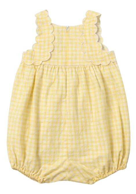 Yellow cotton baby romper Tartine et Chocolat | CA33011/ANGIALLO