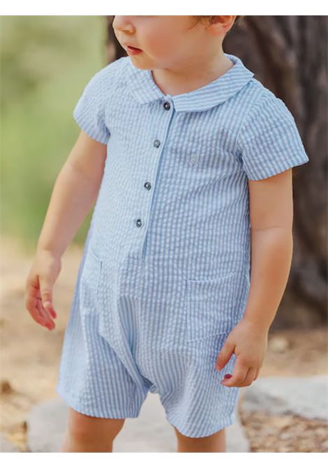 Pagliaccetto neonato azzurro in cotone Tartine et Chocolat | CA33061/ANAZZURRO