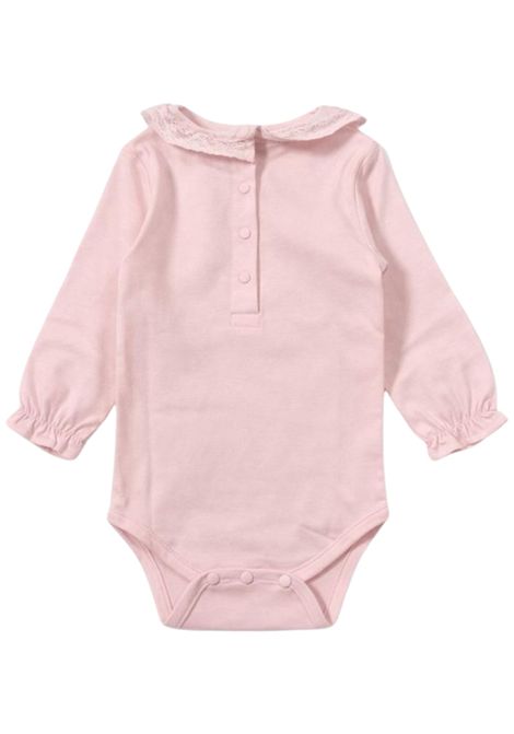 Body neonata rosa in cotone Tartine et Chocolat | TV11011/ANROSA