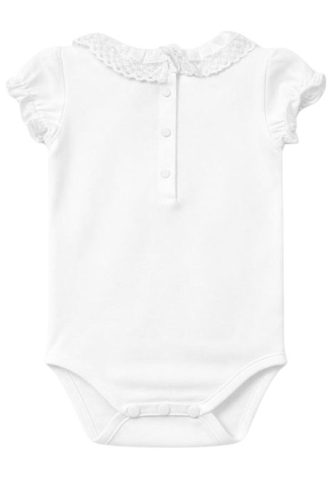 Body neonata bianco in cotone Tartine et Chocolat | TW11051/ANBIANCO
