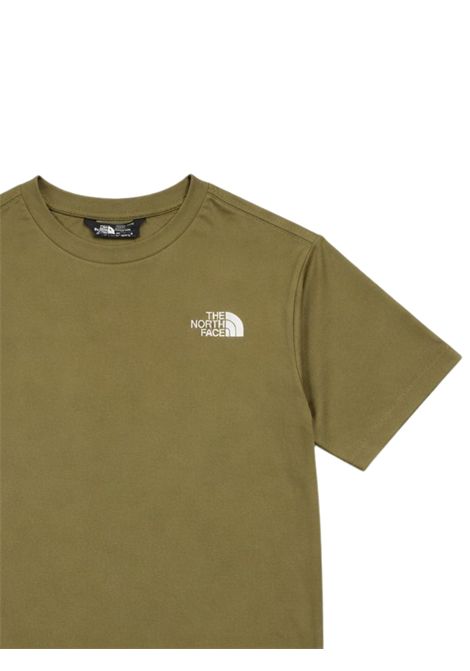 T-shirt bambino verde in nylon THE NORTH FACE | DF22ELVERDE