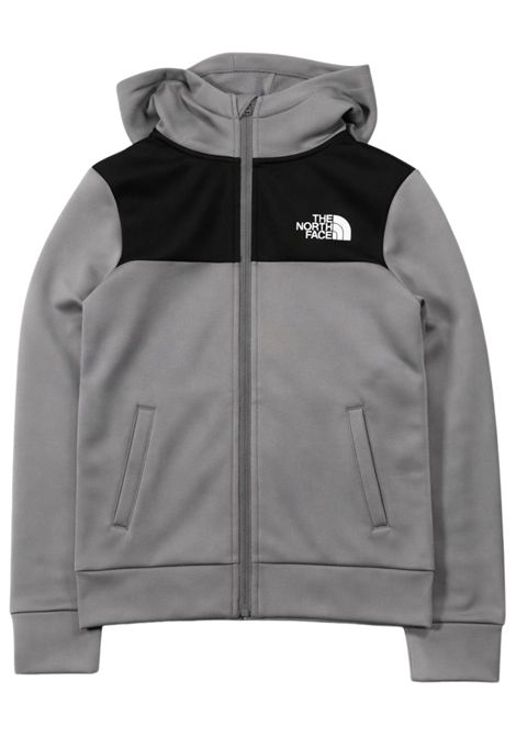 Felpa bambino grigia THE NORTH FACE | EB60UZGRIGIO