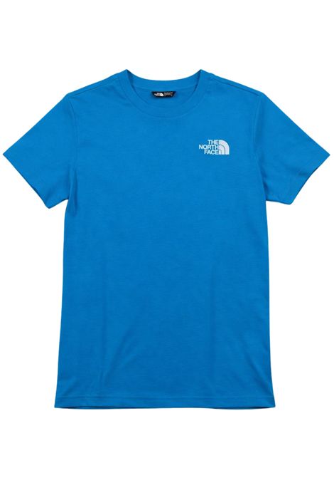 T-shirt bambino turchese in cotone THE NORTH FACE | EFND7RSTURCHESE