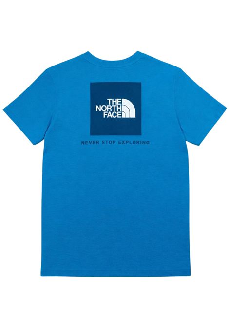 T-shirt bambino turchese in cotone THE NORTH FACE | EFND7RSTURCHESE