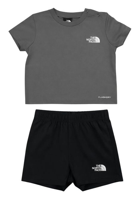 Completo neonato grigio in nylon THE NORTH FACE | FYRRPIGRIGIO