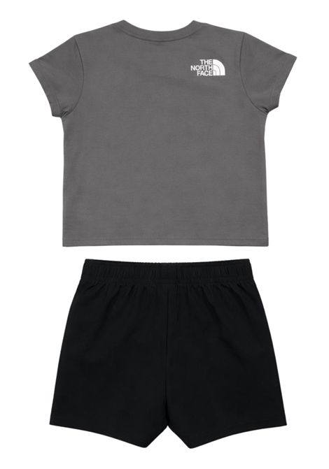 Completo neonato grigio in nylon THE NORTH FACE | FYRRPIGRIGIO