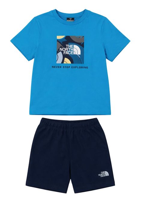 Completo bambino turchese in cotone THE NORTH FACE | G1HDGYTURCHESE