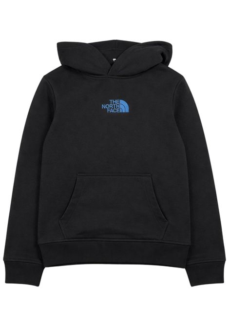Felpa bambino nera in cotone THE NORTH FACE | G1KJK3NERO