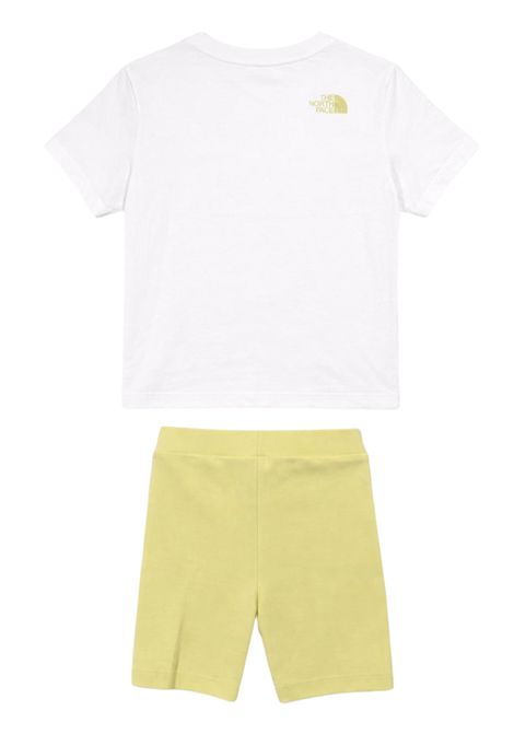 Completo bambina bianco in cotone THE NORTH FACE | G1KN8BSBIANCO