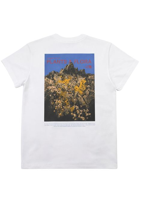 T-shirt bambina bianca in cotone THE NORTH FACE | G1MFN4BIANCO