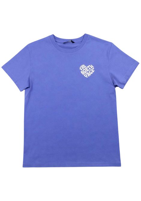 T-shirt bambina lilla in cotone THE NORTH FACE | G1QG74LILLA