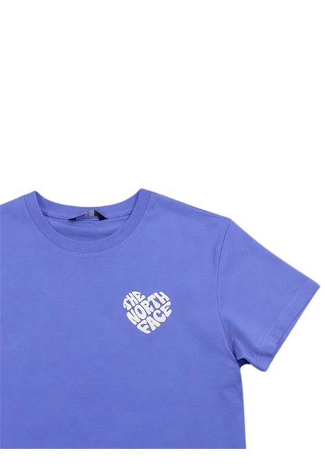 T-shirt bambina lilla in cotone THE NORTH FACE | G1QG74LILLA