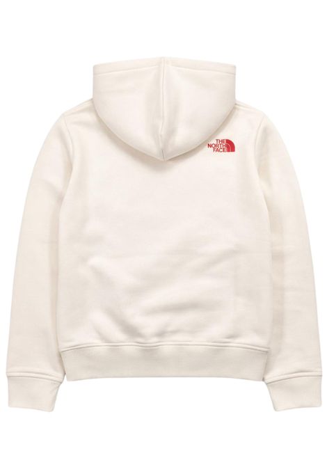 Felpa bambina panna in cotone THE NORTH FACE | G1RQLIPANNA