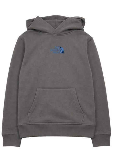 Felpa bambino grigia in cotone THE NORTH FACE | G1Y0UZGRIGIO