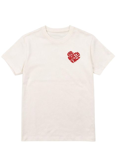 T-shirt bambina panna in cotone THE NORTH FACE | GIQQLIPANNA