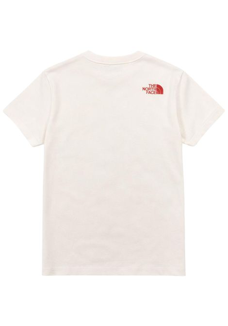 T-shirt bambina panna in cotone THE NORTH FACE | GIQQLIPANNA