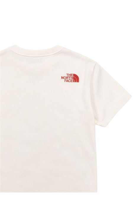 T-shirt bambina panna in cotone THE NORTH FACE | GIQQLIPANNA