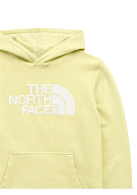Felpa bambina verde chiaro in cotone THE NORTH FACE | GR8G60VERDE CHIARO