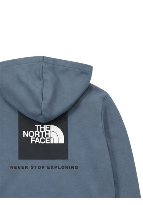Felpa bambino grigia in cotone THE NORTH FACE | H90U3GRIGIO