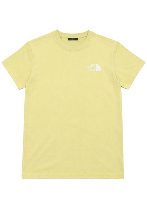 T-shirt bambino verde chiaro in cotone THE NORTH FACE | T4G60VERDE CHIARO