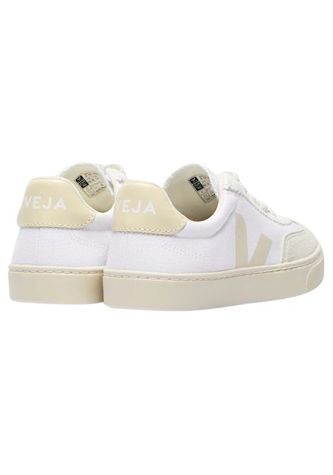 Scarpe unisex bianca in canvas VEJA | SY0120626C/PIABIANCO
