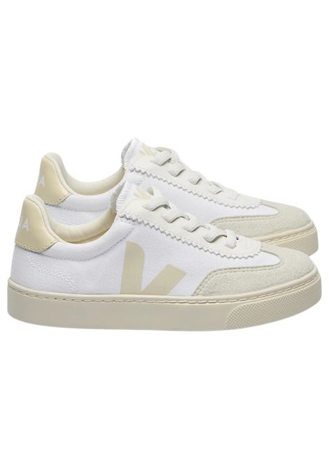 Scarpe unisex bianche in canvas VEJA | SY0120626C260/PIABIANCO