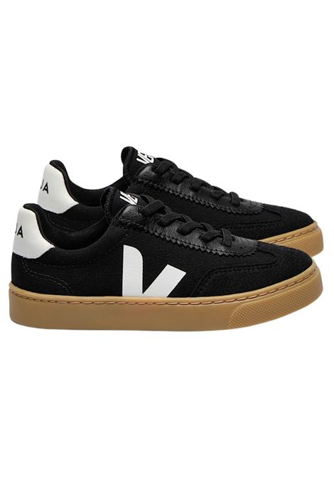 Scarpe unisex nere in canvas VEJA | SY0120632C/PIANERO