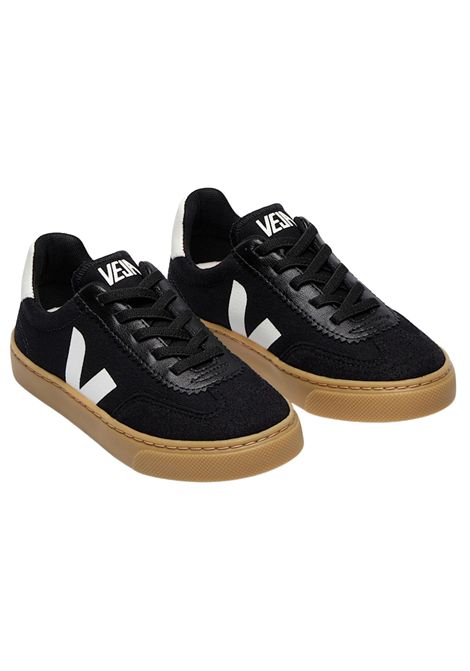 Scarpe unisex nere in canvas VEJA | SY0120632C230/PIANERO