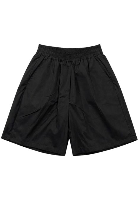Girls' black cotton Bermuda shorts VICOLO | 3146S00324/MONERO