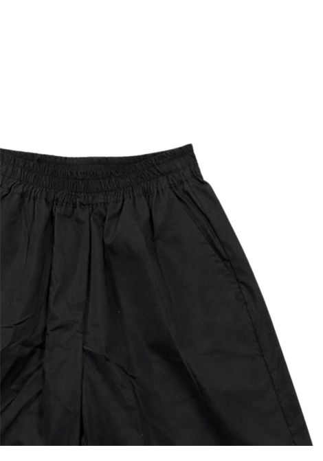 Girls' black cotton Bermuda shorts VICOLO | 3146S00324/MONERO