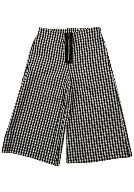 Pantalone bambina nero in cotone VICOLO | P00226/DEBBIANCO/NERO