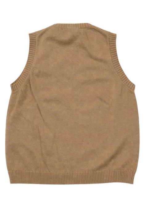 Maglia neonato beige in cotone ZHOE & TOBIAH | 7ZP9NT3A/CEBEIGE