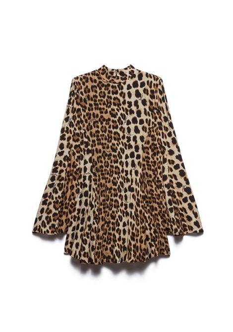 butterfly flor animalier svasato manica tromba ANIYE BY | Abito | 18139602442