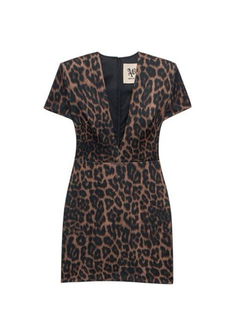 jodie tubino animalier scollo v profondo ANIYE BY | Abito | 18148001899